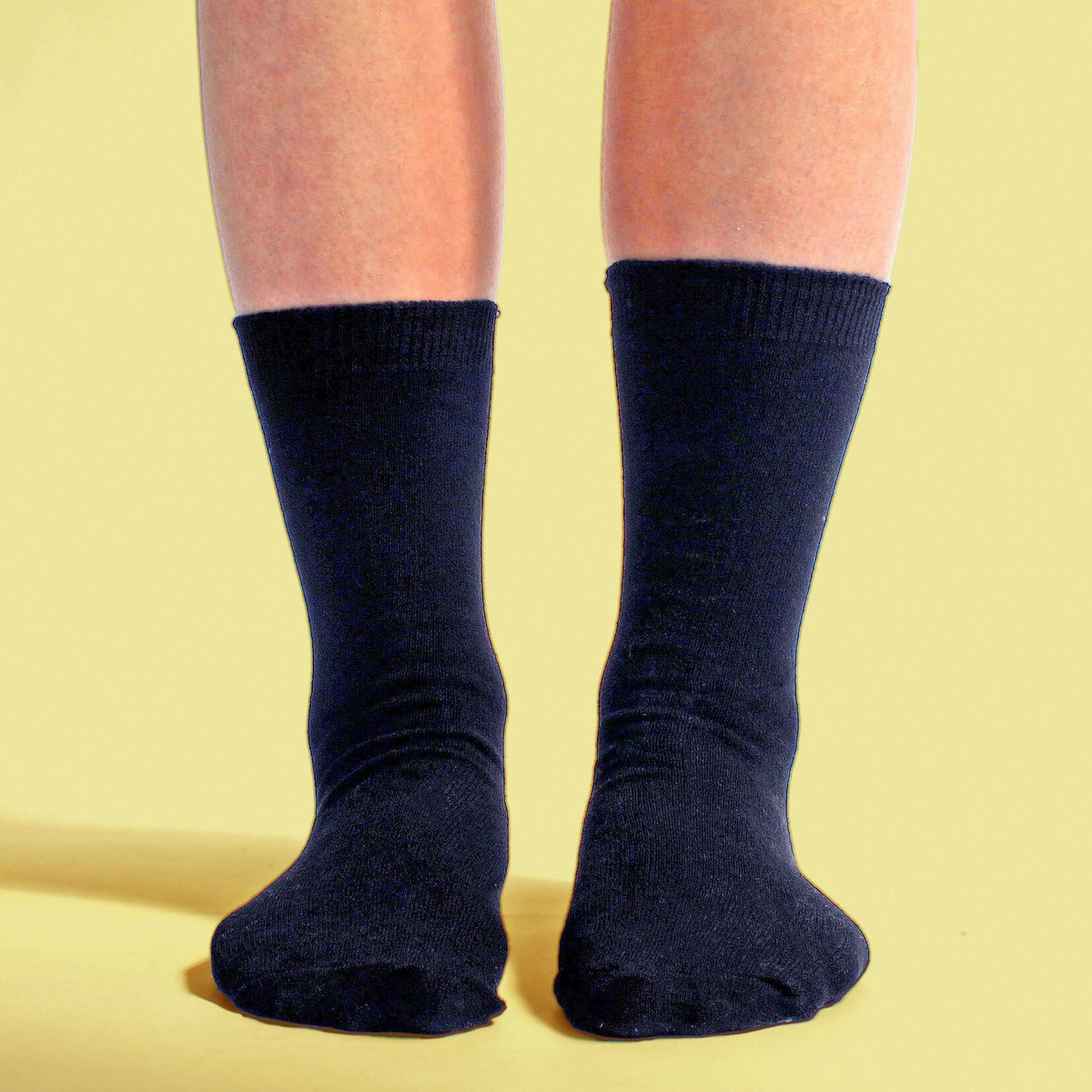 6 Pack Girls & Boys Plain Soft Breathable Cotton School Socks (3 Sizes)