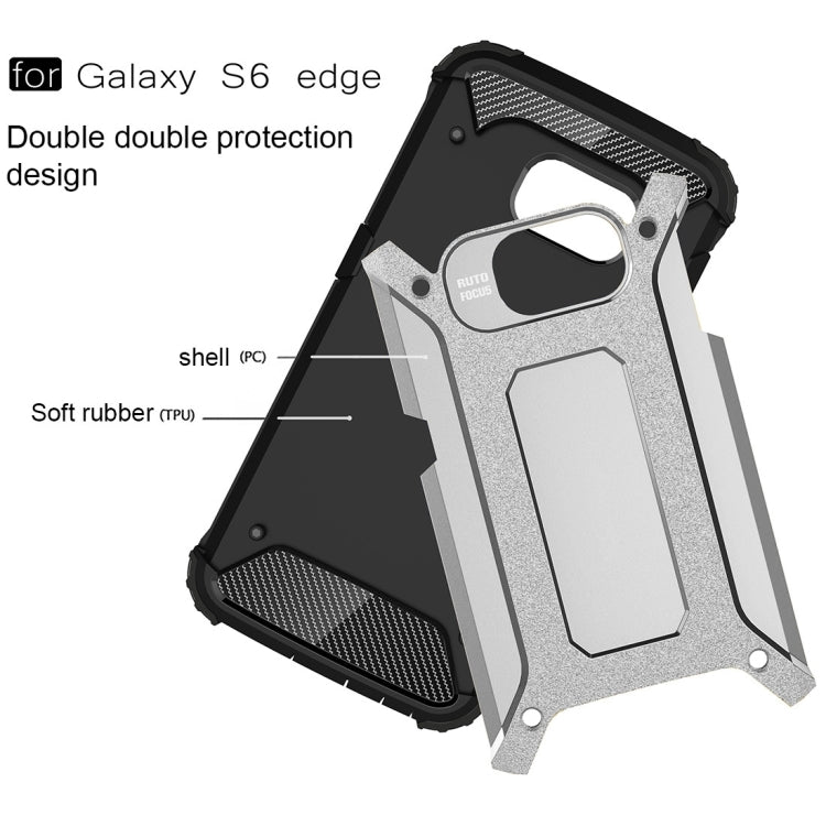 For Galaxy S6 Edge / G925 Tough Armor TPU + PC Combination Case, For Galaxy S6 edge