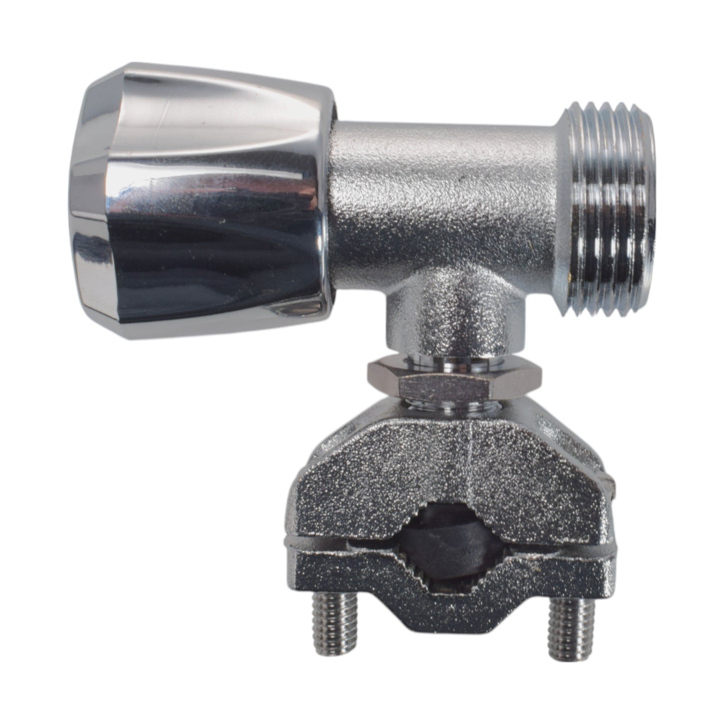 Brass Barbed Bib Tap FULL Connection Kit x2