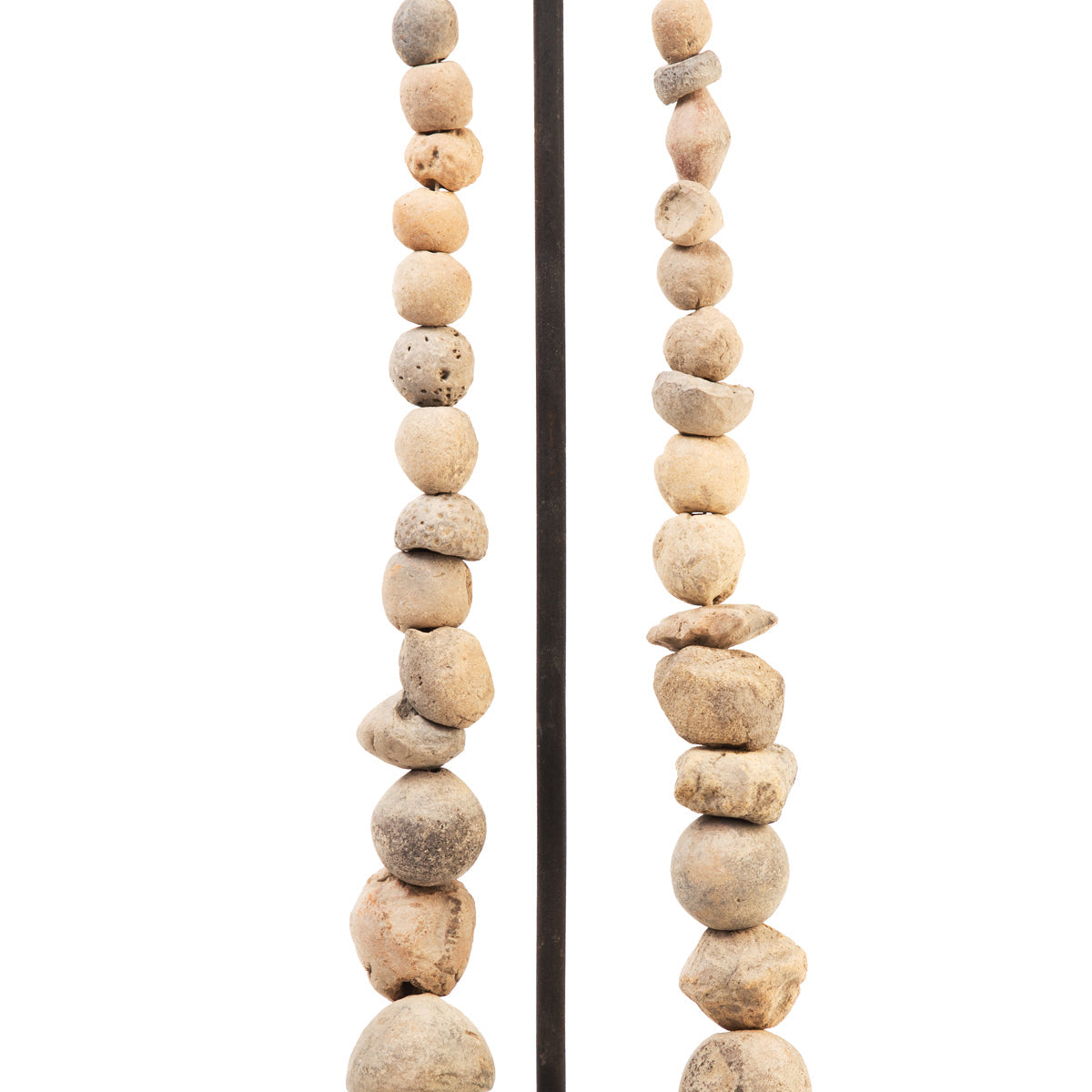 500+ Year old terracotta beads 23A