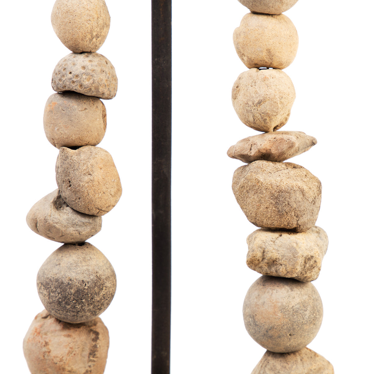 500+ Year old terracotta beads 23C