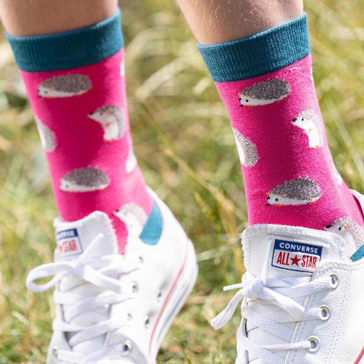 1 Pack Ladies Novelty Dusky Pink Meerkat Bamboo Socks