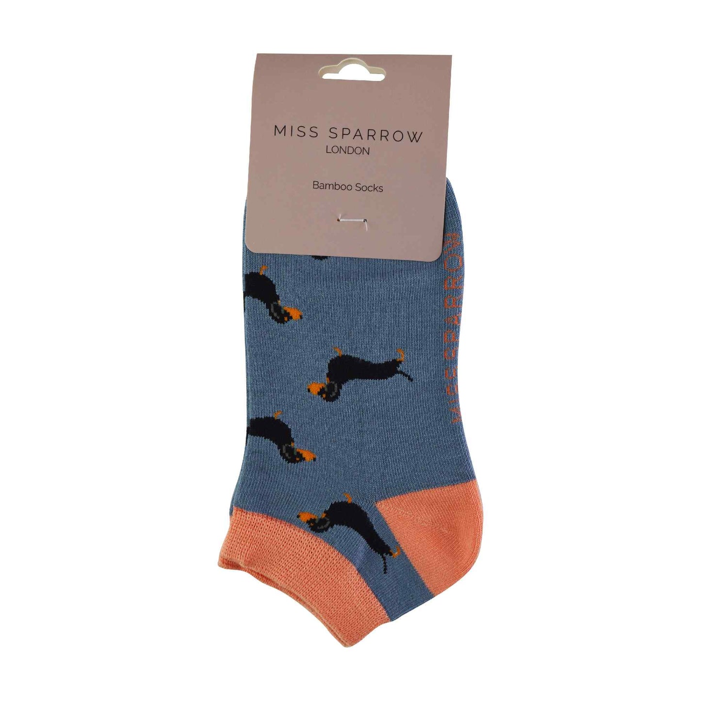 1 Pack Ladies Novelty Animal Themed Bamboo Trainer Socks