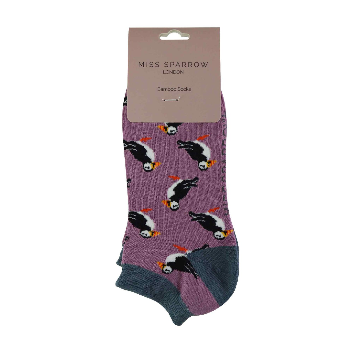 1 Pack Ladies Novelty Animal Themed Bamboo Trainer Socks
