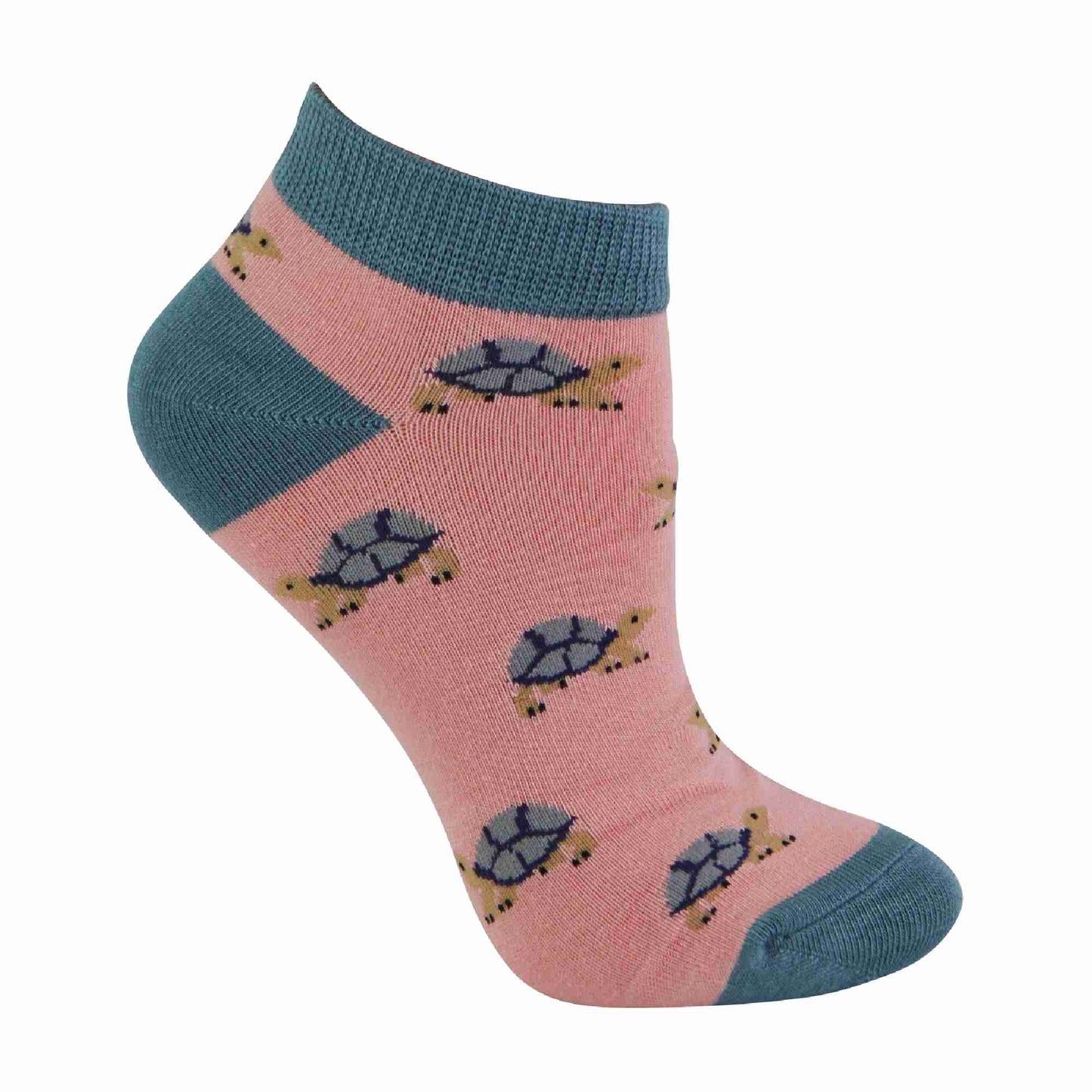 1 Pack Ladies Novelty Animal Themed Bamboo Trainer Socks