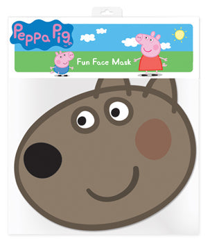 SMP120 Danny Dog   Peppa Pig Six Pack Cardboard Face Masks With Tabs and Elastic