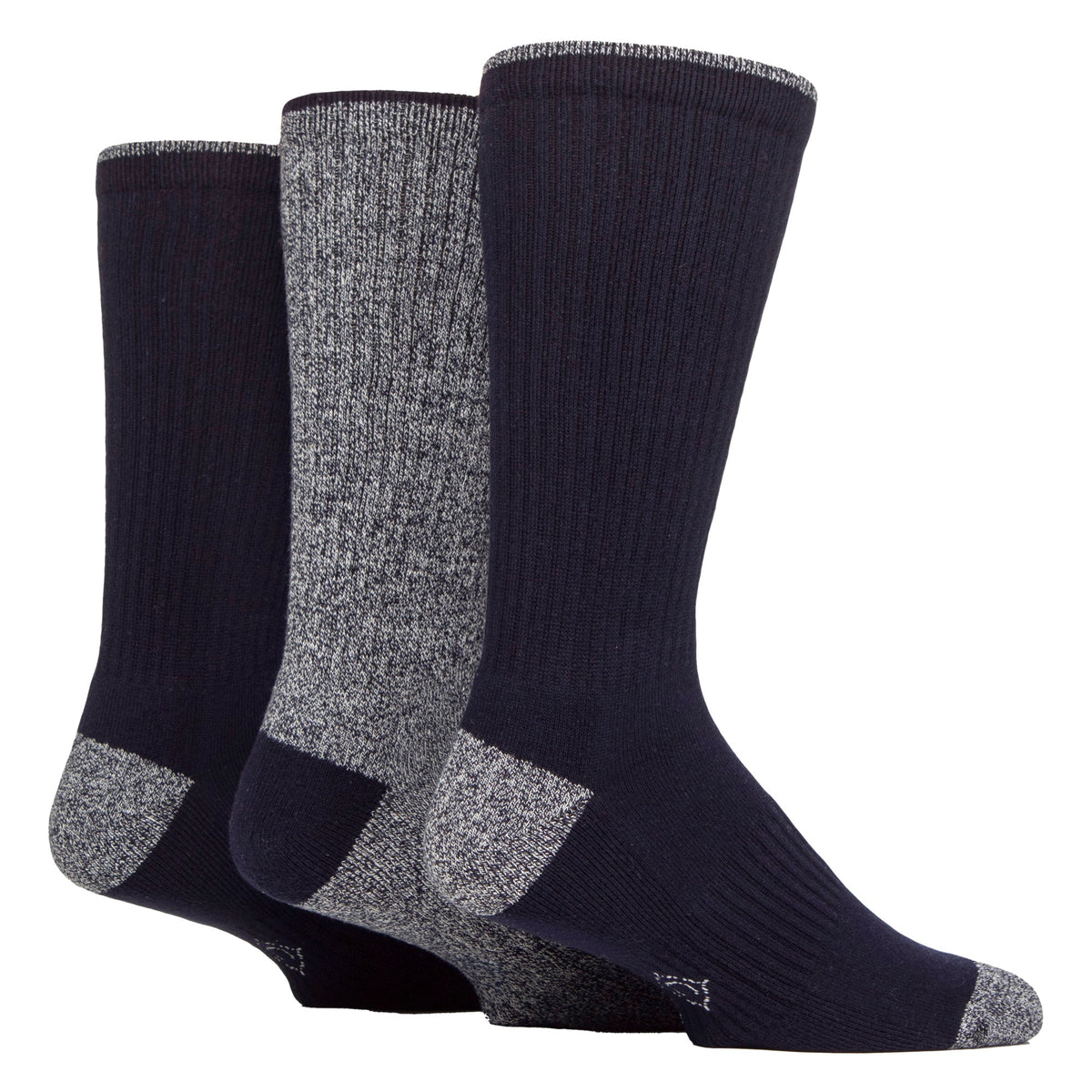 3 Pairs Mens Water Repellent Midweight Outdoor Socks for Hiking & Walking
