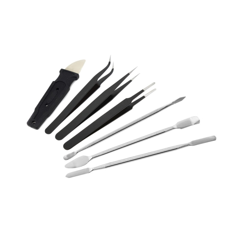 JIAFA JF-8175 28 in 1 Electronics Repair Tool Kit with Portable Bag for Repair Cell Phone, iPhone, MacBook and More, JF-8175