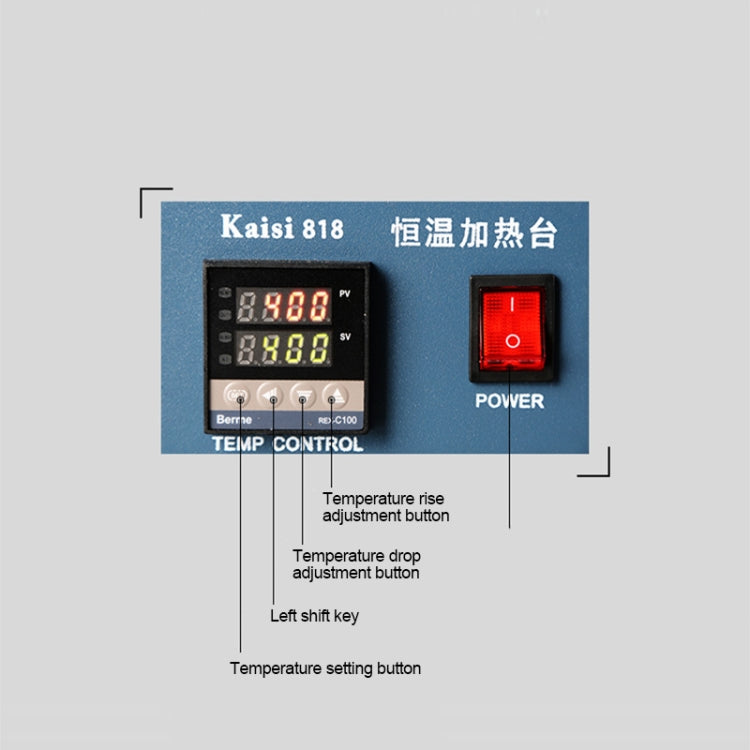 Kaisi 818 Heating Station Constant Temperature Heating Plate, US Plug, Kaisi 818 EU Plug, Kaisi 818 US Plug