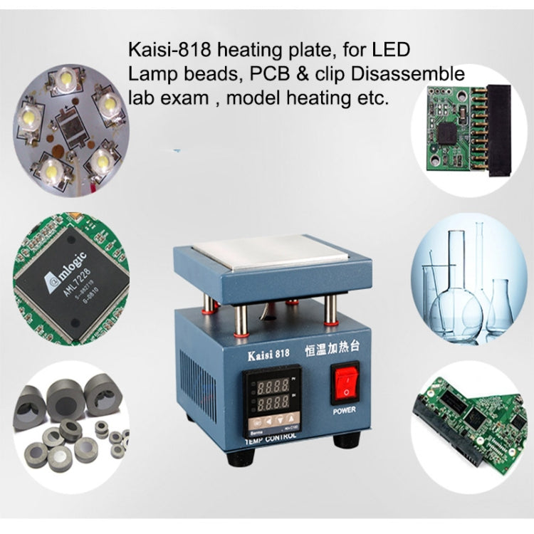 Kaisi 818 Heating Station Constant Temperature Heating Plate, US Plug, Kaisi 818 EU Plug, Kaisi 818 US Plug