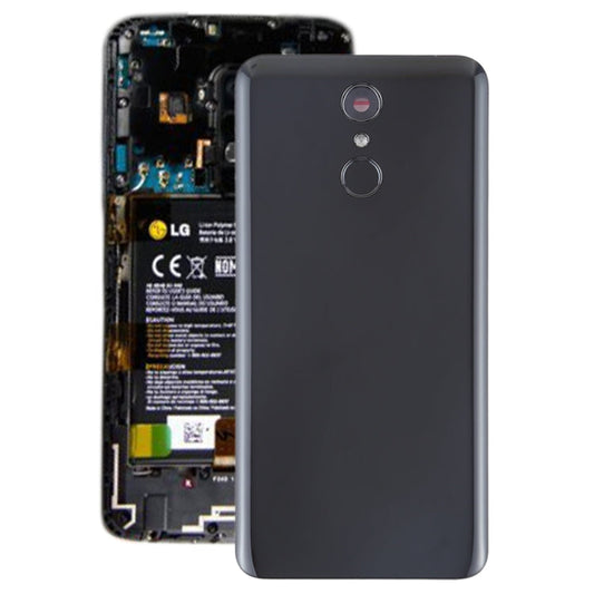 Battery Back Cover with Camera Lens Frame & Fingerprint Sensor for LG Q7 / Q7+, For LG Q7, For LG Q7 (Purple)