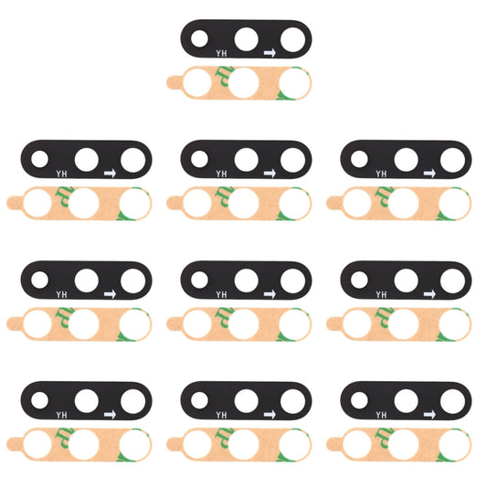 10 PCS Back Camera Lens for Xiaomi Mi CC9e / A3, For Xiaomi Mi CC9e / A3