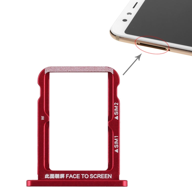 Double SIM Card Tray for Xiaomi Mi 6X, Mi 6X, For Mi 6X, For Xiaomi Mi 6X