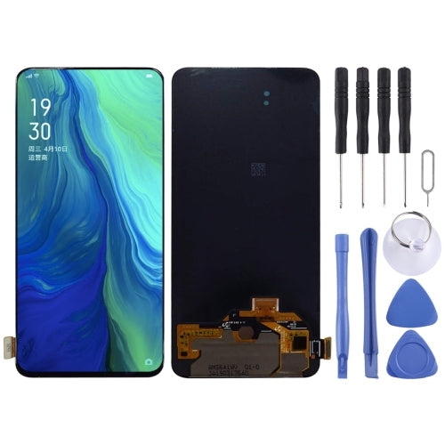 Original LCD Screen and Digitizer Full Assembly for OPPO Reno 10x zoom, For OPPO Reno 10x zoom
