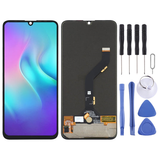 Original AMOLED Material LCD Screen and Digitizer Full Assembly for Tecno Phantom 9 AB7, For Tecno Phantom 9(Original)