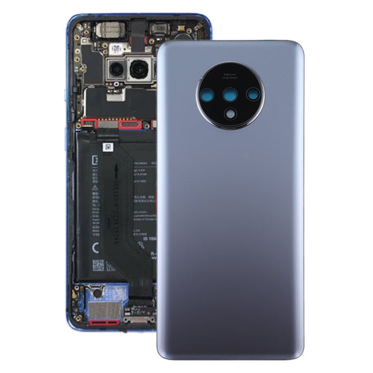 For OnePlus 7T Original Battery Back Cover with Camera Lens Frame, For OnePlus 7T(Original)