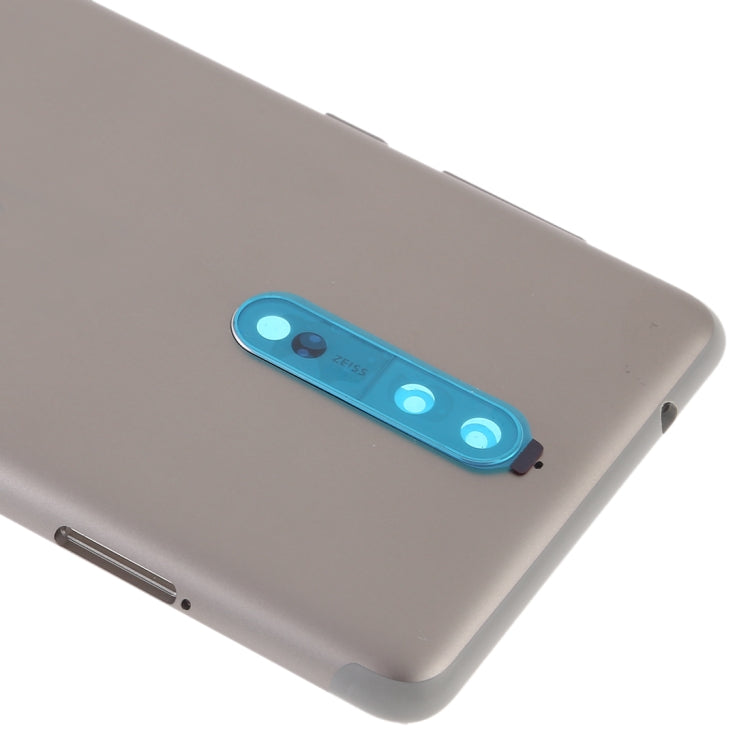 Battery Back Cover with Camera Lens Frame & Side Keys for Nokia 8, For Nokia 8, Nokia 8