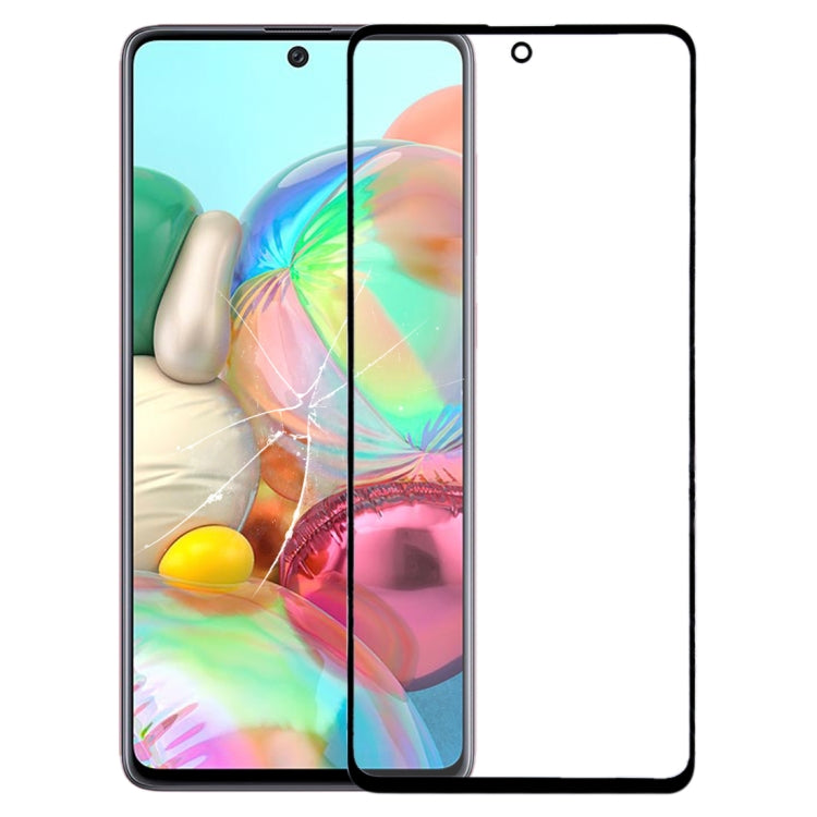 For Samsung Galaxy A71 Front Screen Outer Glass Lens , For Galaxy A71