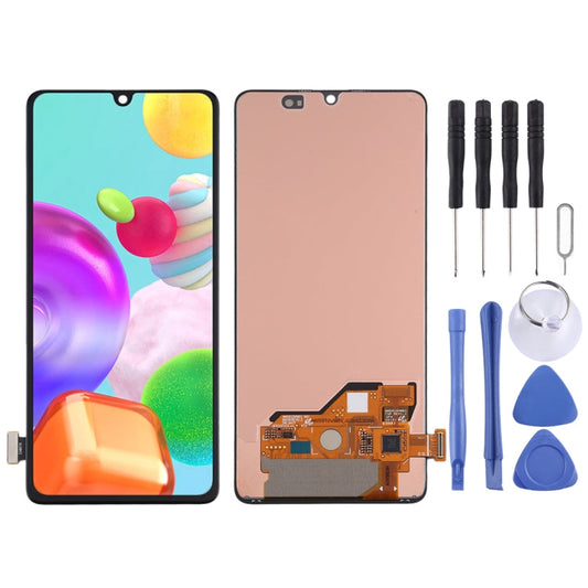 Super AMOLED Material LCD Screen and Digitizer Full Assembly for Samsung Galaxy A41, For Samsung Galaxy A41(Super AMOLED)