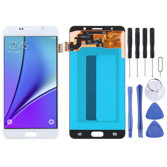 5.5 inch OLED Material LCD Screen and Digitizer Full Assembly for Samsung Galaxy Note 5, For Galaxy Note 5(OLED)