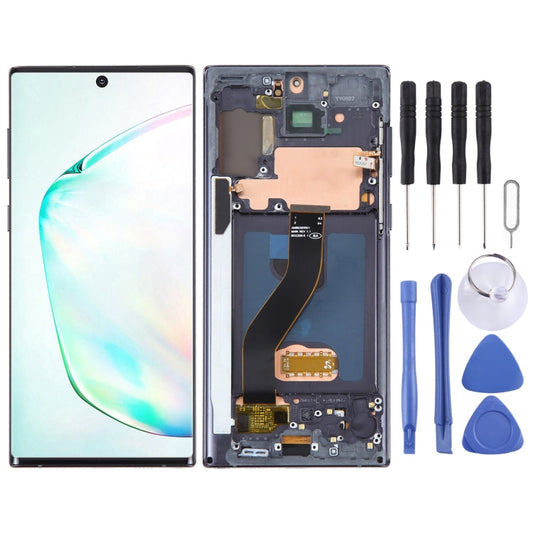 6.28 inch OLED LCD Screen For Samsung Galaxy Note10 SM-N970F Digitizer Full Assembly With Frame, For Samsung Galaxy Note10 SM-N970F