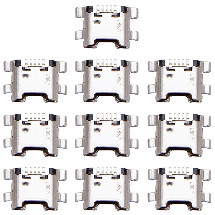 10 PCS Charging Port Connector for Huawei Y7 (2018), For Huawei Y7 (2018)