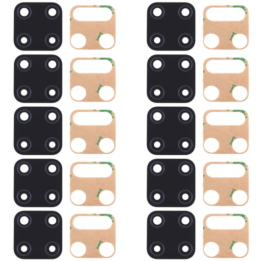 For OPPO Realme C15 10pcs Back Camera Lens, For OPPO Realme C15