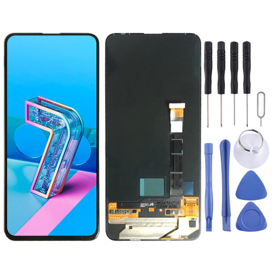 OLED Material LCD Screen and Digitizer Full Assembly for Asus ZenFone 7 / ZenFone 7 Pro ZS671KS ZS670KS, For Asus ZenFone 7(OLED Material)