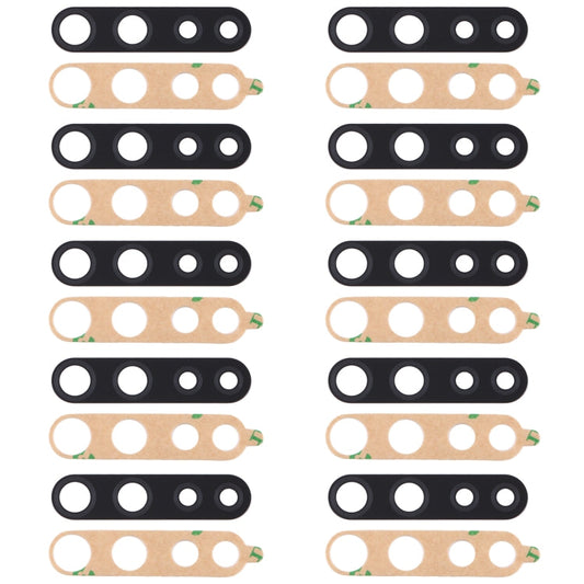 For OPPO F15 CPH2001 10pcs Back Camera Lens, For OPPO F15