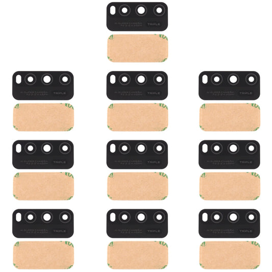 For vivo Y30 (China)  V2034A / vivo Y30g V2066BA / vivo Y30 Standard 10pcs Back Camera Lens, For Vivo Y30