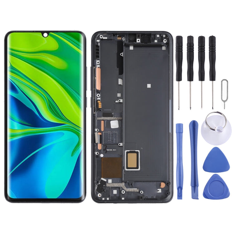Original LCD Screen and Digitizer Full Assembly With Frame for Xiaomi Mi CC9 Pro / Mi Note 10 / Mi Note 10 Pro, For Xiaomi Mi CC9 Pro(Green), For Xiaomi Mi CC9 Pro (White), For Xiaomi Mi CC9 Pro