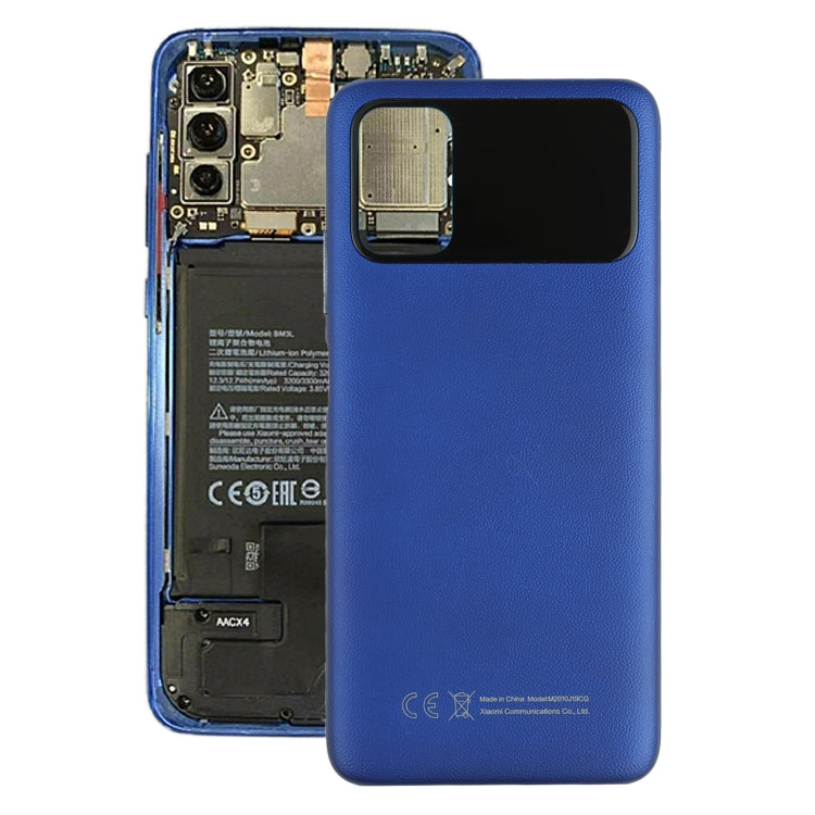 Original Battery Back Cover for Xiaomi Poco M3 M2010J19CG, For Xiaomi Poco M3, For Xiaomi Poco M3(Yellow)