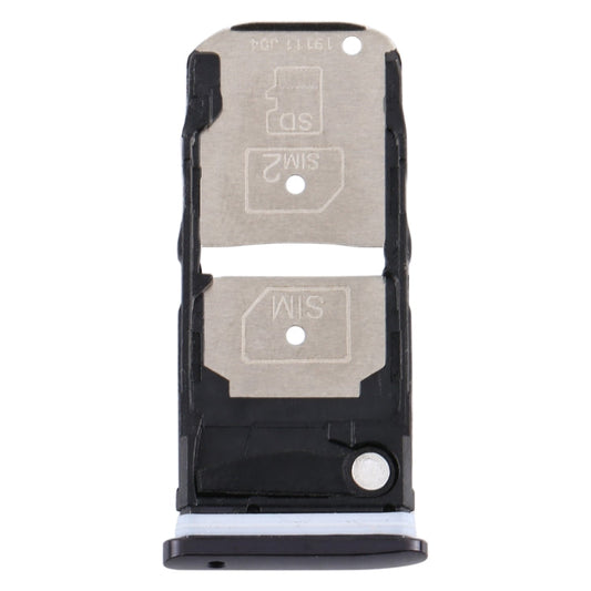 SIM Card Tray + SIM Card Tray / Micro SD Card Tray for Motorola One Zoom, For Motorola One Zoom