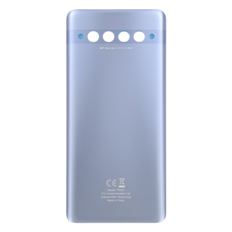 Original Battery Back Cover for TCL 10 Plus T782H, For TCL 10 Plus(Purple)