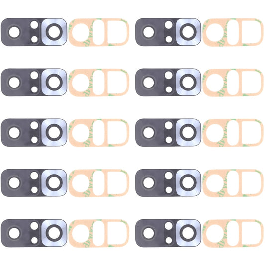 10 PCS Back Camera Lens for Xiaomi Redmi Note 10 Pro (India) / Redmi Note 10 Pro Max / Redmi Note 10 Pro M2101K6G M2101K6R M2101K6P M2101K6I