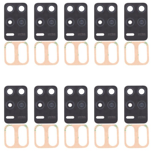 For OPPO Realme 8 5G RMX3241 10pcs Back Camera Lens, For OPPO Realme 8 5G