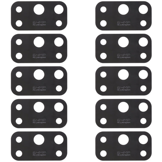 For OPPO Realme 7 Pro RMX2170 10pcs Back Camera Lens, For OPPO Realme 7 Pro