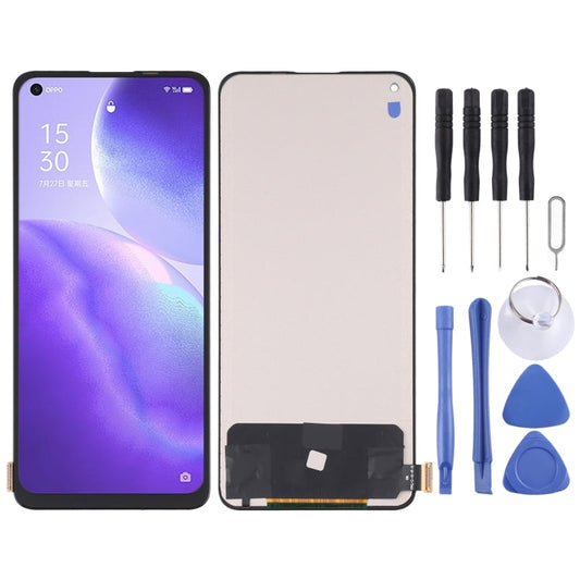 TFT Material LCD Screen and Digitizer Full Assembly for OPPO Reno5 5G / Reno5 4G / K9 / Realme Q3 Pro / Realme GT Neo, Not Supporting Fingerprint Identification, For OPPO Reno5 5G / Reno5 4G (TFT)