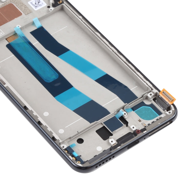 Original LCD Screen and Digitizer Full Assembly With Frame for Xiaomi Mi 11 Lite 4G/11 Lite 5G NE M2101K9AG M2101K9AI, For Xiaomi Mi 11 Lite 4G (Original)