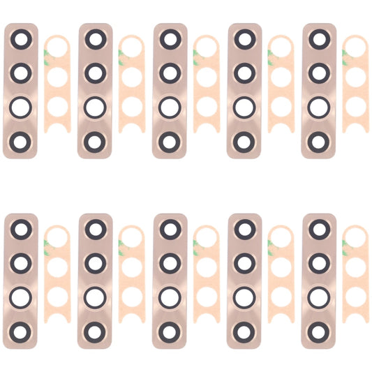 For Tecno Camon 17P CG7 10pcs Back Camera Lens, For Tecno Camon 17P CG7