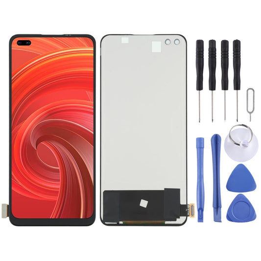 TFT Material LCD Screen and Digitizer Full Assembly (Not Supporting Fingerprint Identification) for OPPO Realme X50 Pro 5G / OnePlus Nord RMX2075 RMX2071 RMX2076, For OPPO Realme X50 Pro 5G(TFT)