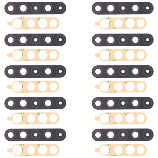 10 PCS Back Camera Lens for LG K61 LMQ630EAW, LM-Q630EAW, LM-Q630, For LG K61
