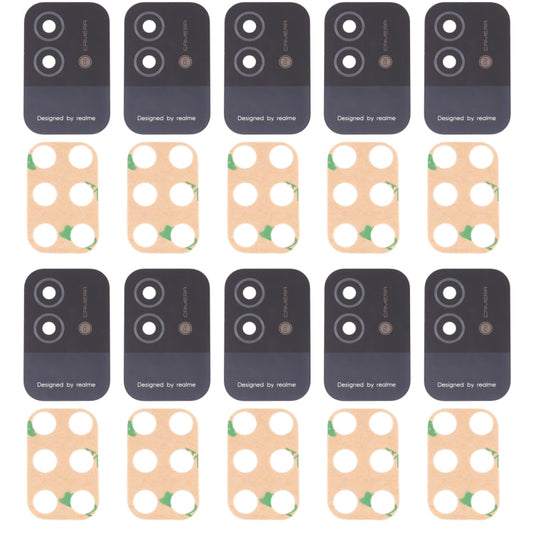 For OPPO Realme Narzo 50i RMX3235 10pcs Back Camera Lens, For OPPO Realme Narzo 50i, For OPPO Realme Narzo 50i(Green)