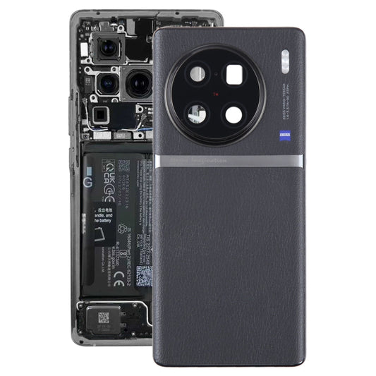 For vivo X90 Pro+ Original Battery Back Cover with Camera Lens Frame, For vivo X90 Pro+(Original with Camera Lens), For vivo X90 Pro+
