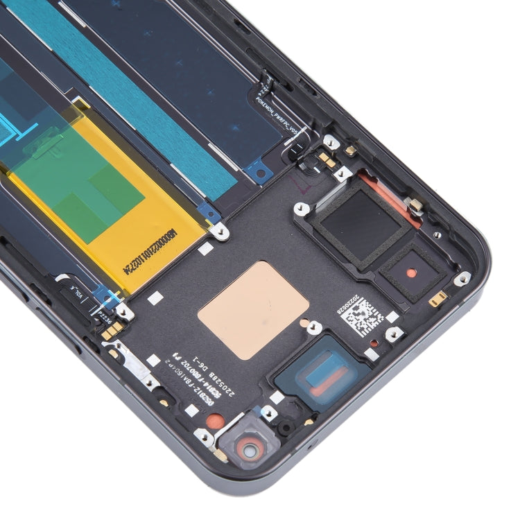 For Nothing Phone1 A063 LCD Screen Digitizer Full Assembly with Frame, For Nothing Phone1 A063(Black)