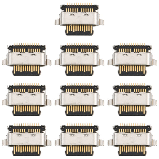 For Motorola Moto G60 / G60s 10pcs Charging Port Connector, For Motorola Moto G60 / G60s