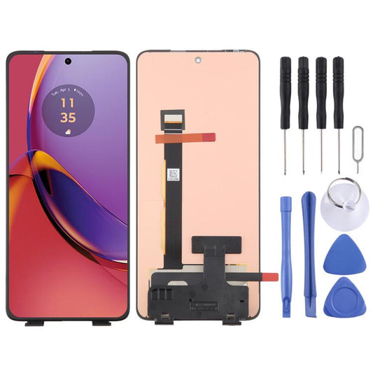 For Motorola Moto G84 5G AMOLED Original LCD Screen Digitizer Full Assembly, For Motorola Moto G84 5G2(Original)
