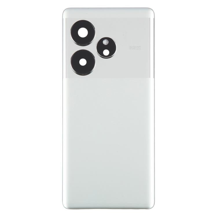 For Realme GT 6 Global Original Back Cover with Camera Lens Cover, For Realme GT 6 Global(Original with Camera Cover), For Realme GT 6(Original)