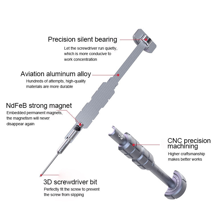 Qianli i-Thor S2 Precision 3D Texture Y Shape Screwdriver, Qianli i-Thor Y Shape