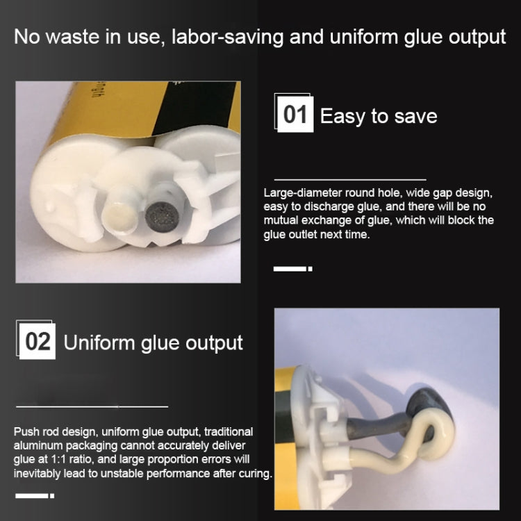 50g AB Glue Iron Stainless Steel Aluminium Alloy Household  Quick-drying Welding Glue